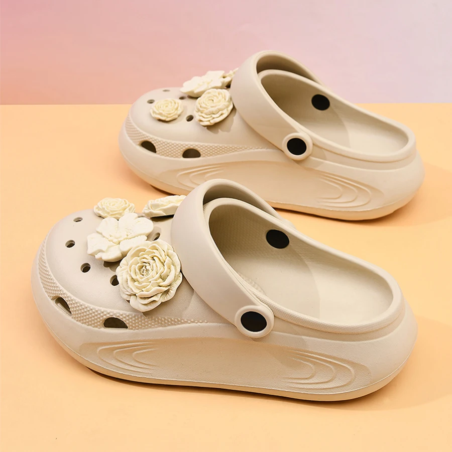 洞洞鞋女款厚底舒适包头拖防滑时尚两穿海边沙滩鞋网红超火凉拖鞋