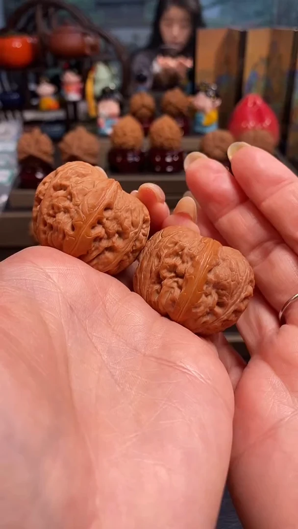 【闪购商品】文玩核桃把件H813平谷元宝38