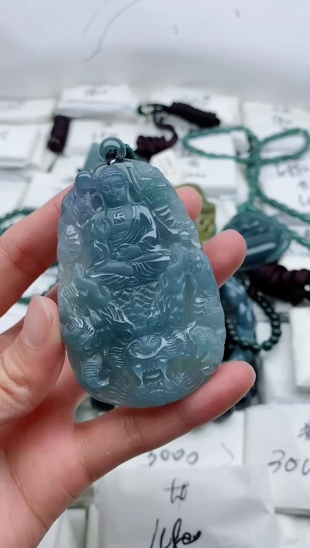 颈饰未镶嵌翡翠8