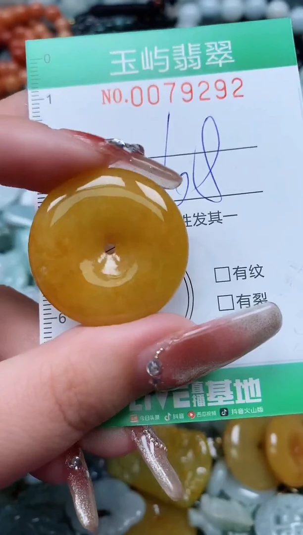 【闪购商品】翡翠颈饰未镶嵌闪购0079292