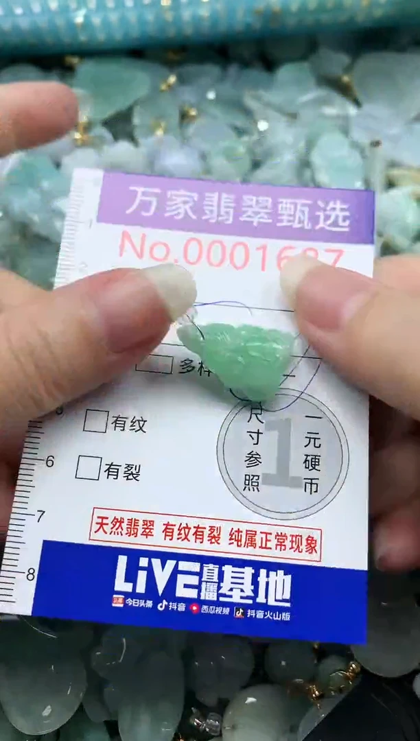 吊坠(不含链)未镶嵌翡翠1687