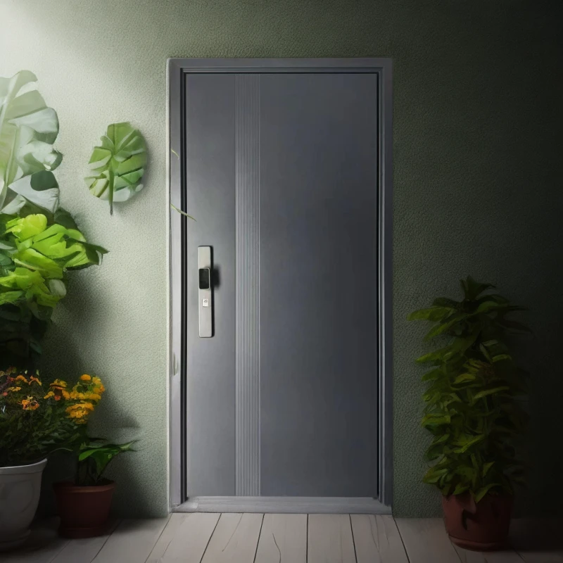 甲级隔音装修智能家用密码门/防盗门单门子母门