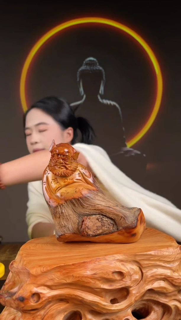 柏木（崖柏）手工摆件,先抢先得! 编号:298