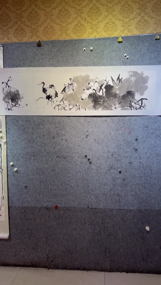 【闪购商品】国画张自学水墨画