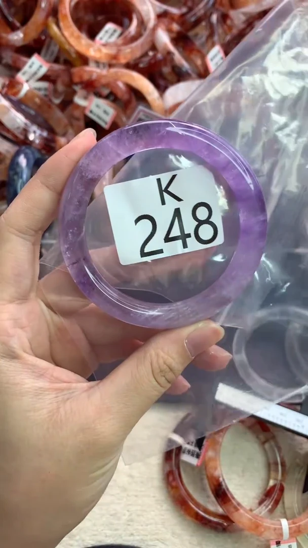 未镶嵌手镯水晶心**役K248-55