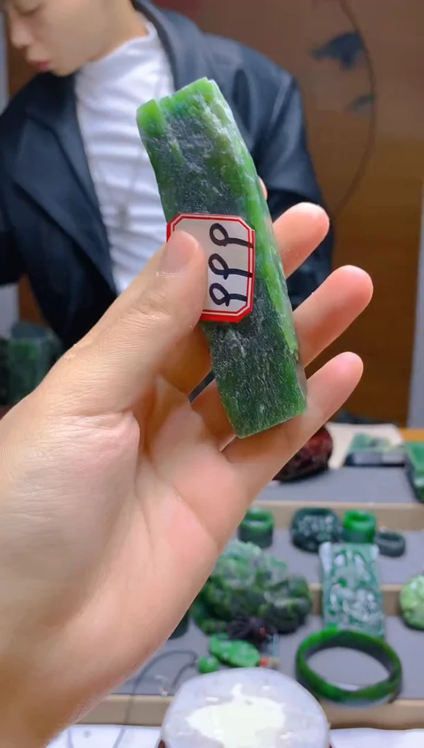 【闪购商品】和田玉（碧玉）珠宝半成品未镶嵌1