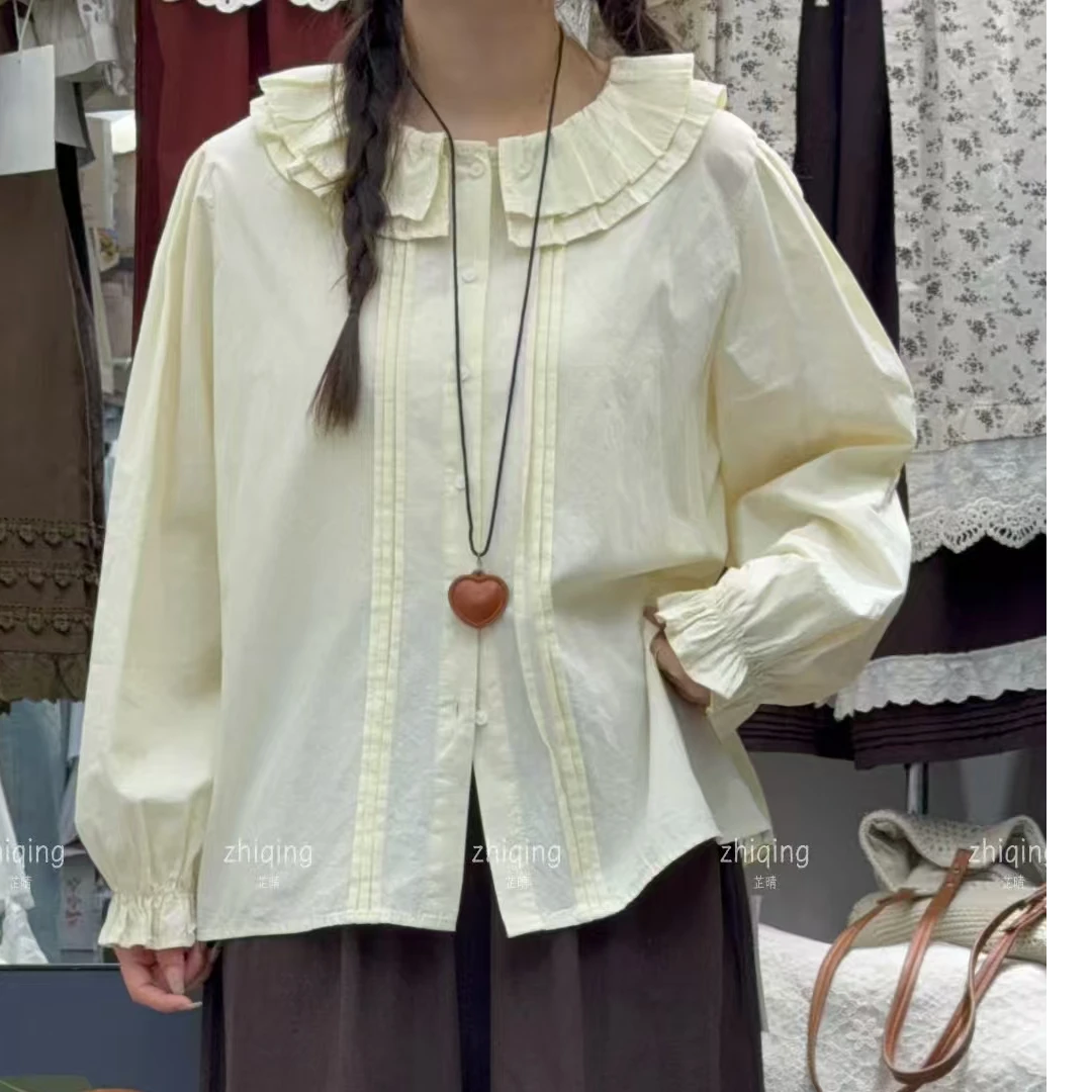 新款森系衬衫2851#