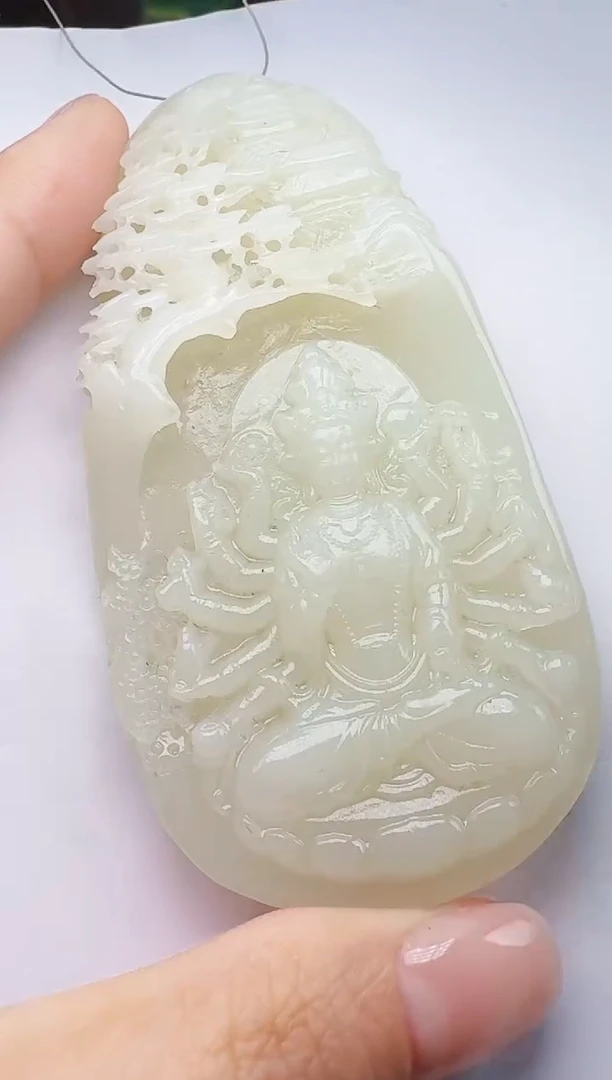定制和田玉玉见匠心甄选天然和田玉（拍一发一）