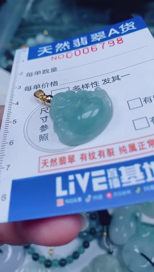 颈饰未镶嵌翡翠00006798