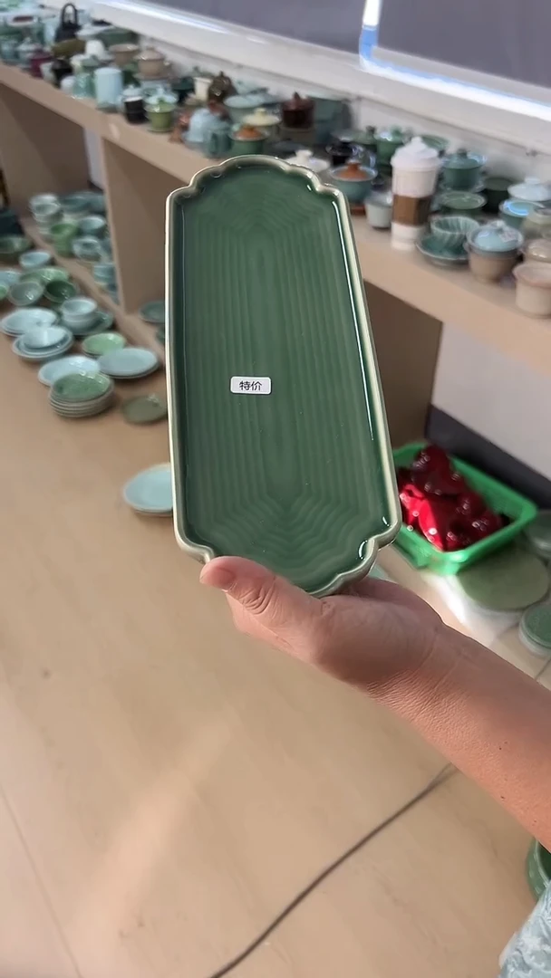 龙泉云间青瓷小米茶器
