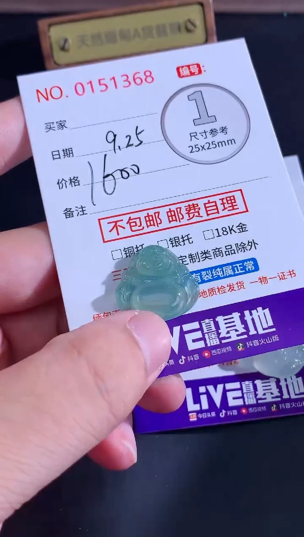 颈饰未镶嵌翡翠冷*天然缅甸A货翡翠