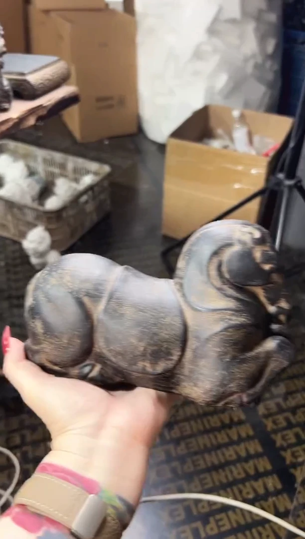 陶土【火山泥】归家汉马