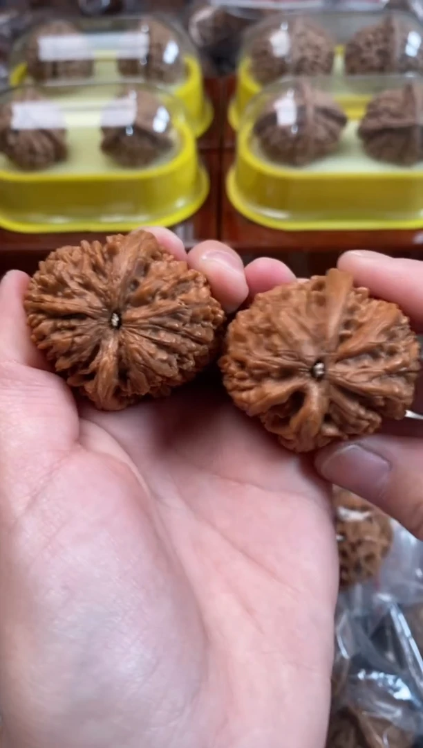 把件文玩核桃大蒜头37尺s458