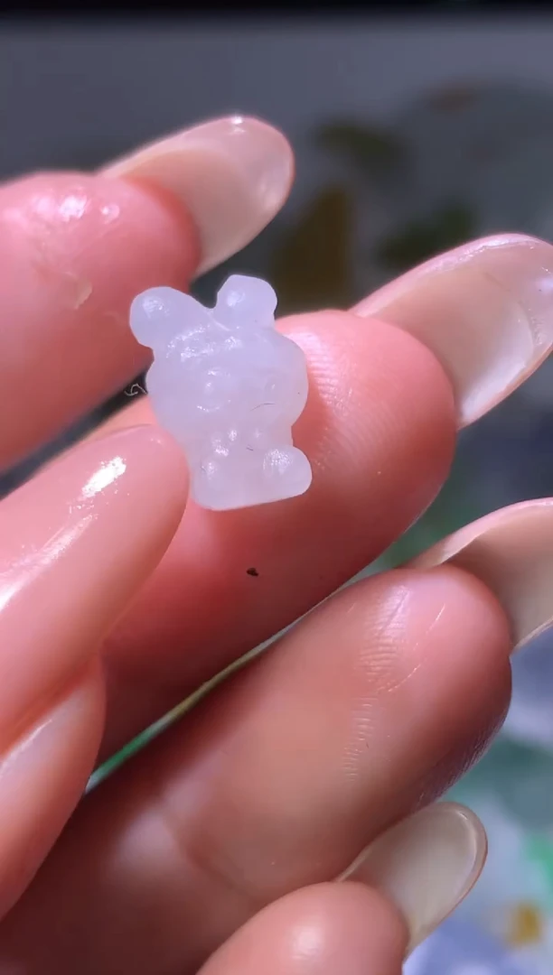 未镶嵌定制翡翠月*兔MXX021340