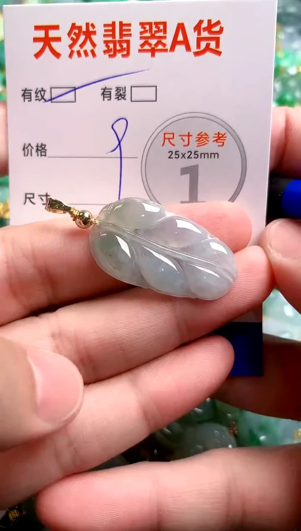 翡翠未镶嵌颈饰23000758