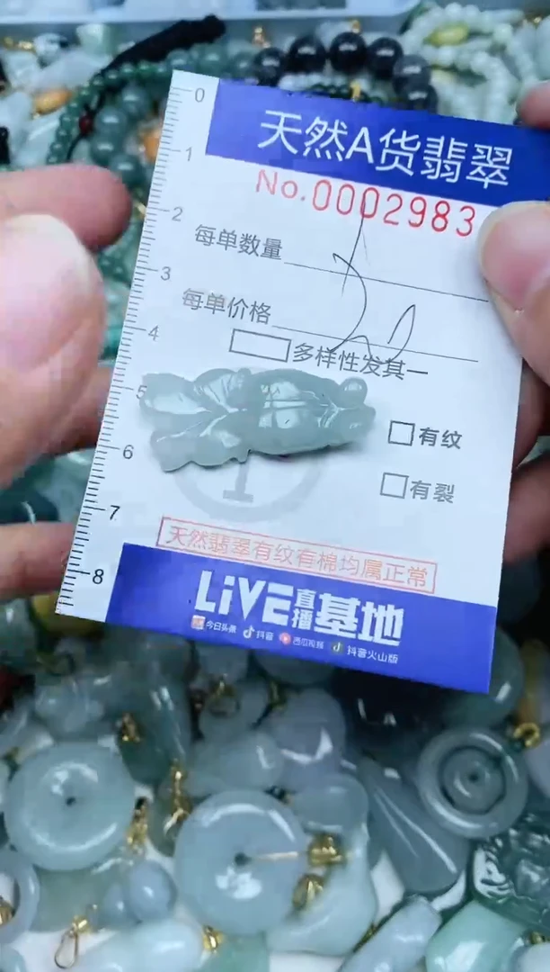 【闪购商品】翡翠吊坠(不含链)未镶嵌翡翠