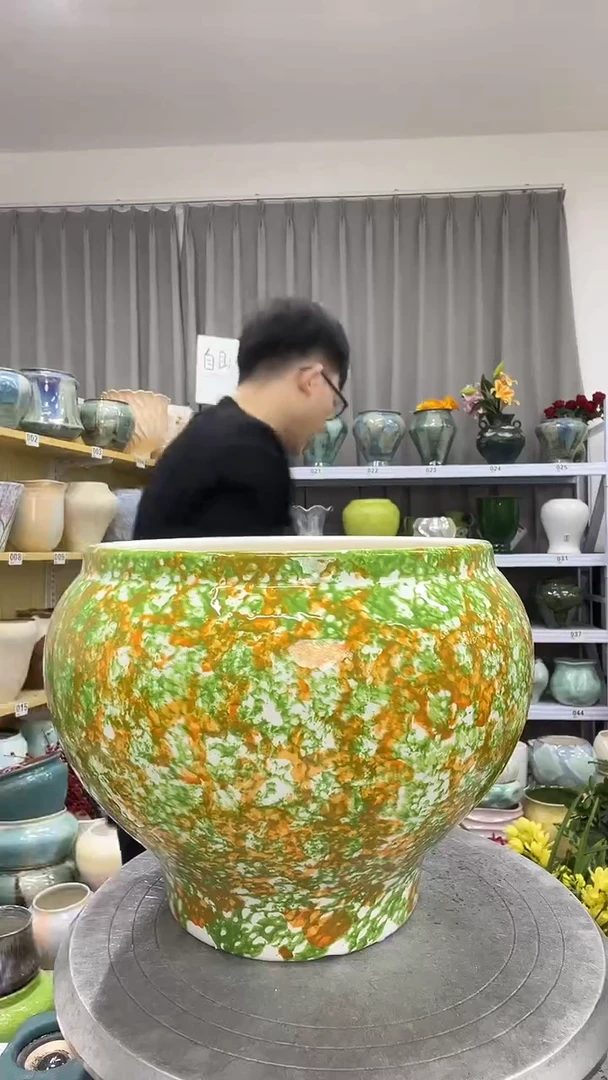 11.30陶瓷花盆直播链接高.  22    口22