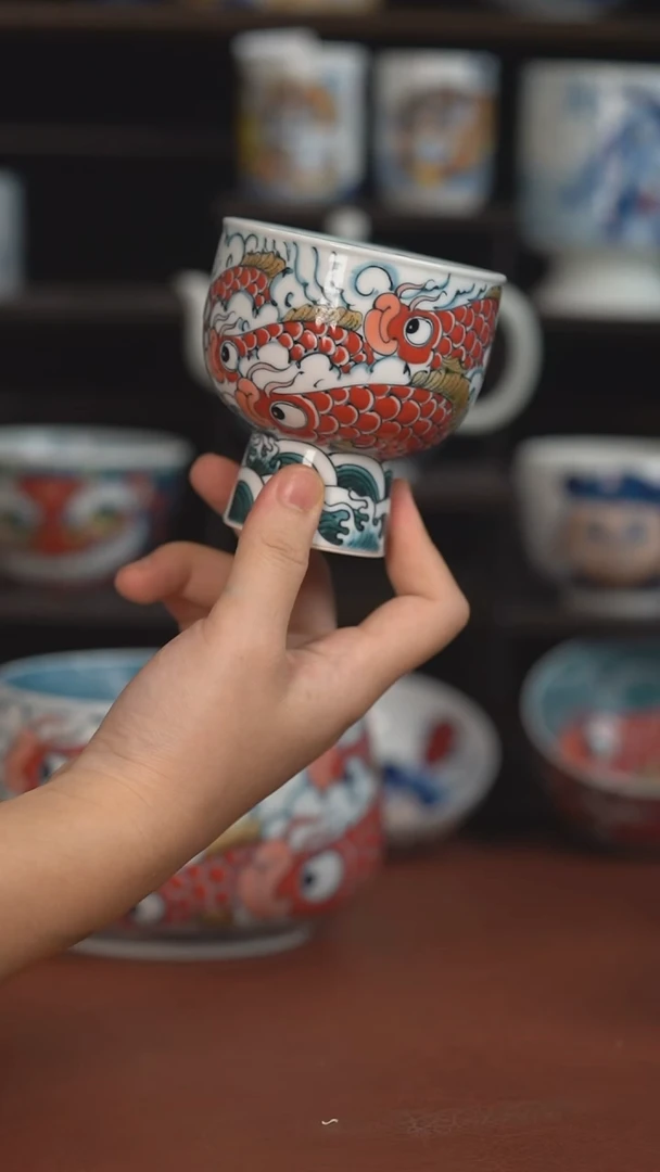 老师作品池鱼高足杯（微瑕福利 ）