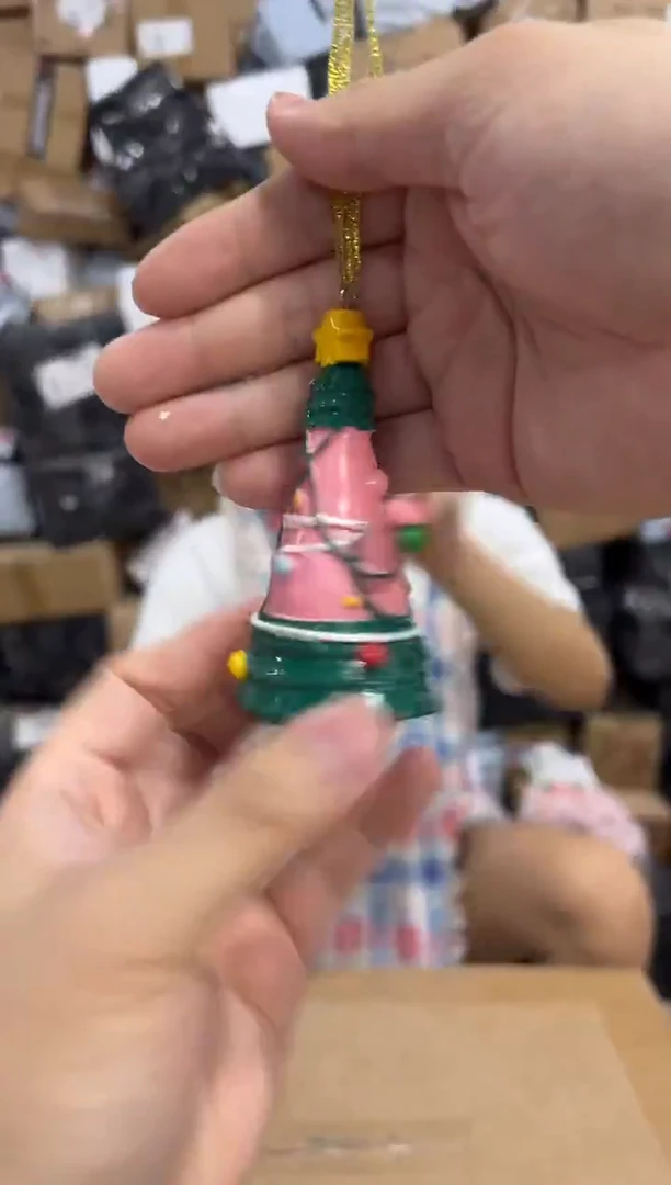 瓷片派大星挂件  树脂