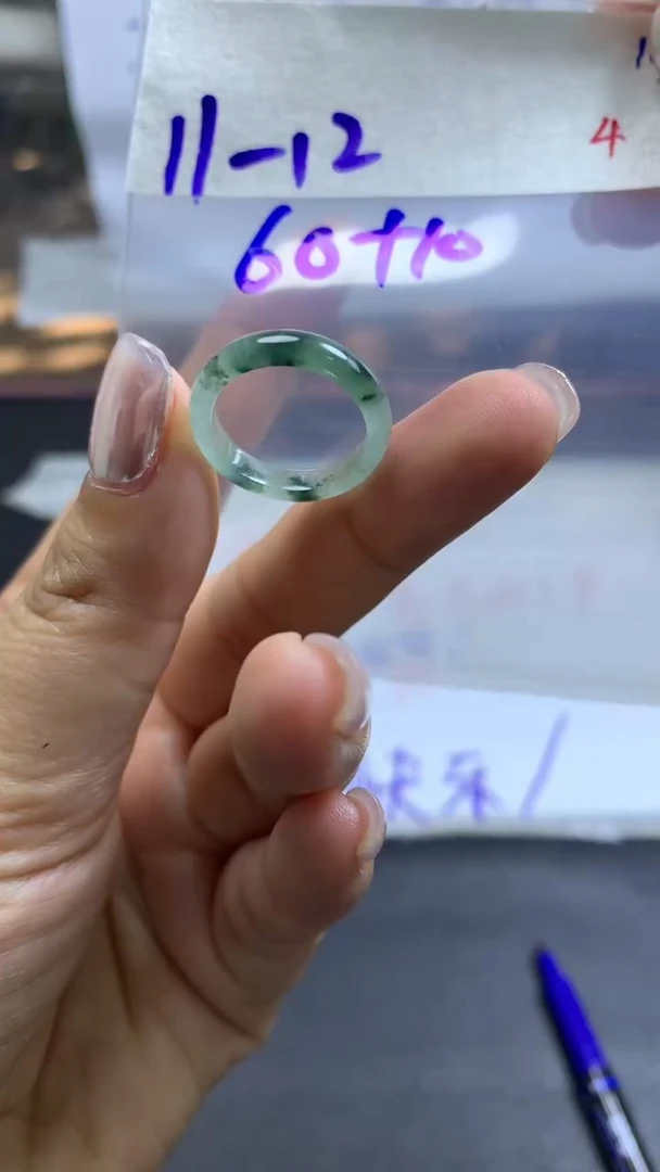 未镶嵌定制翡翠毛货需精细抛光拍一发一