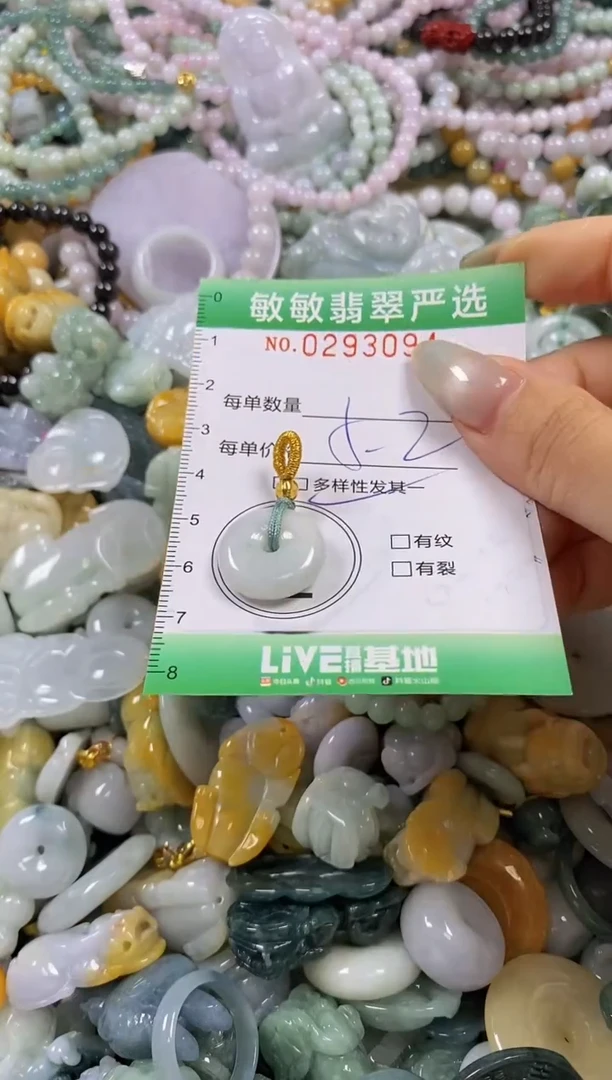 翡翠未镶嵌颈饰闪购0293094多样性发其一