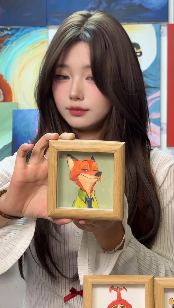 丙烯画用****6尼克狐丙烯画s