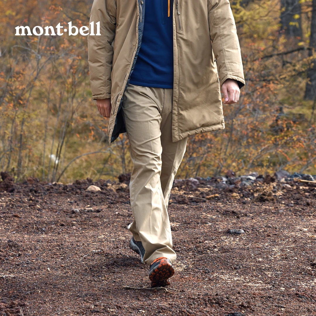 montbell裤子男款春秋登山徒步裤微弹防风防泼水透湿长裤弹力裤