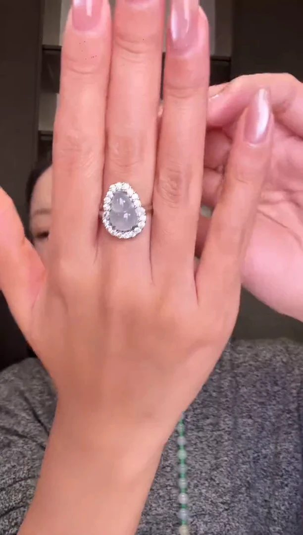 银S925镶嵌戒指翡翠51