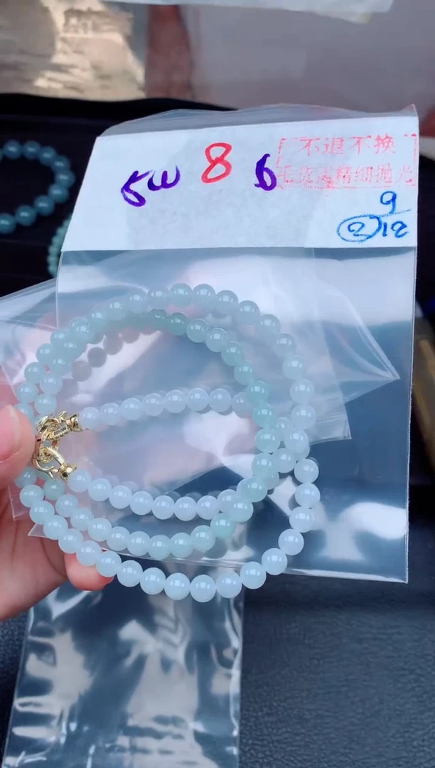 未镶嵌定制翡翠毛货需精细抛光，拍一发一