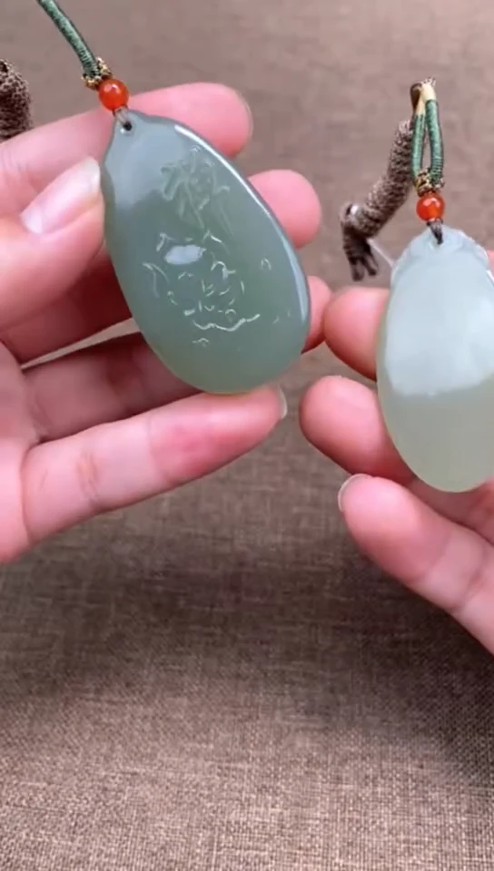 颈饰未镶嵌和田玉7*10.19GMY多样性拍一发一