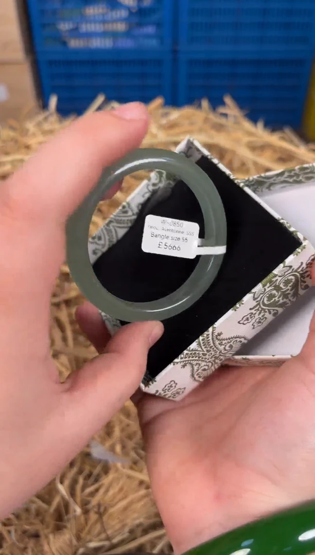 未镶嵌手镯石英质玉W0850