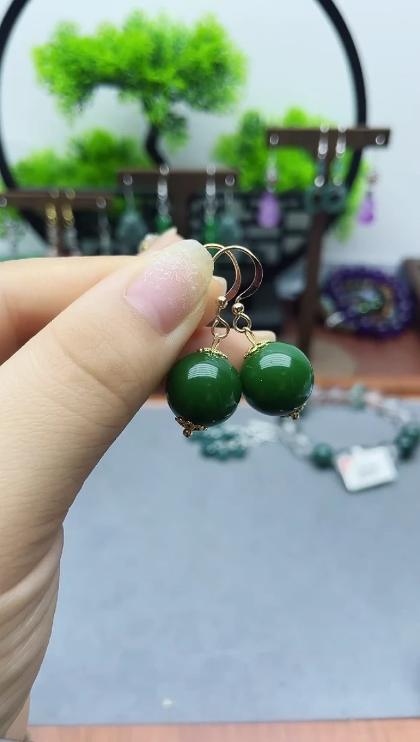 未镶嵌和田玉耳饰157000