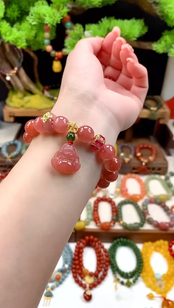 未镶嵌玛瑙手饰佛公