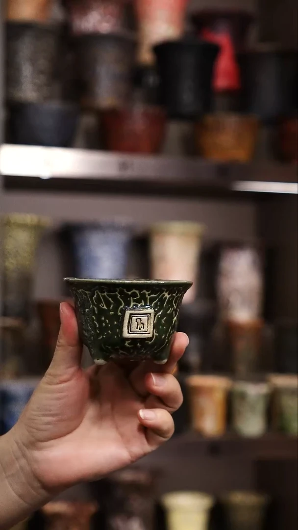 椰*耶 泰国进口手工花盆个性创意花盆