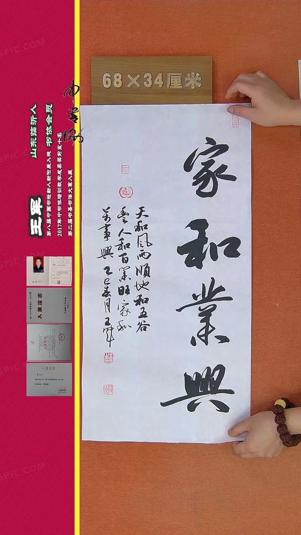 【闪购商品】书法269王军书法作品