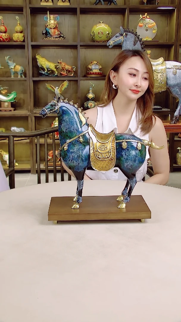 黄铜中号盛世唐马