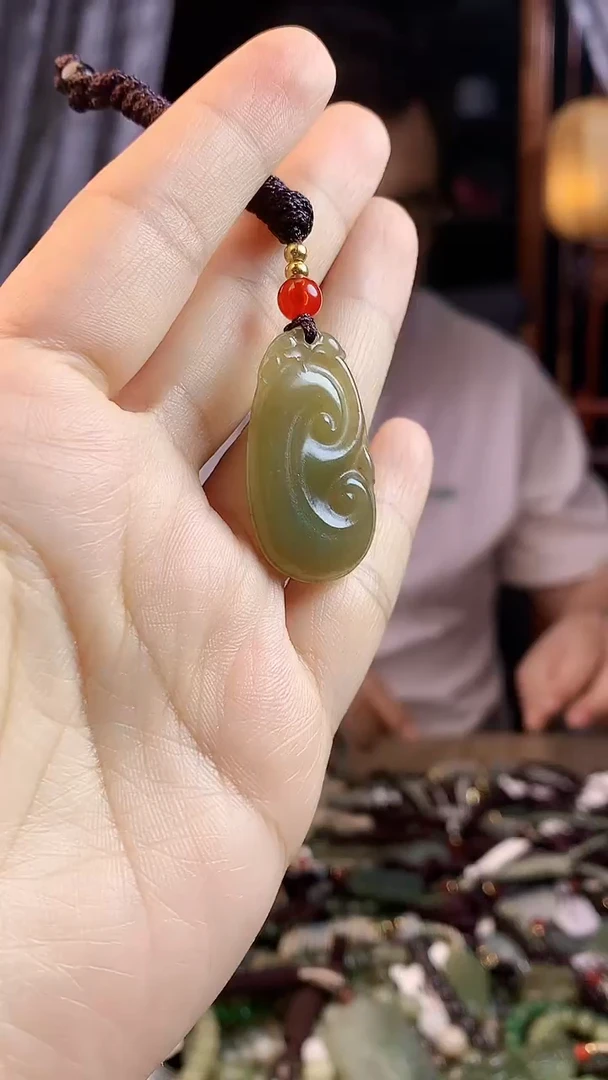 和田玉未镶嵌挂件多样性发货拍一发一