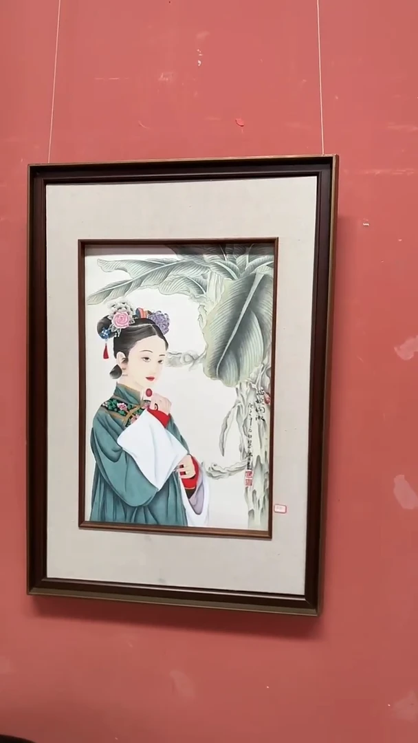 国画郭老师现场作品