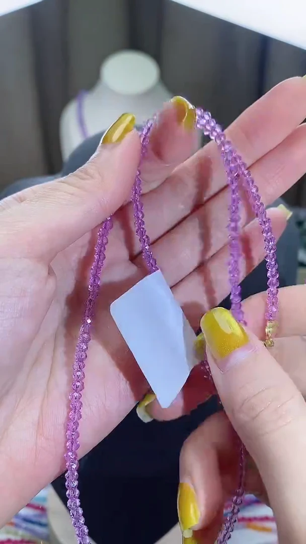 【闪购商品】尖晶石项链银S925镶嵌诗宁甄选珠宝SYZB103