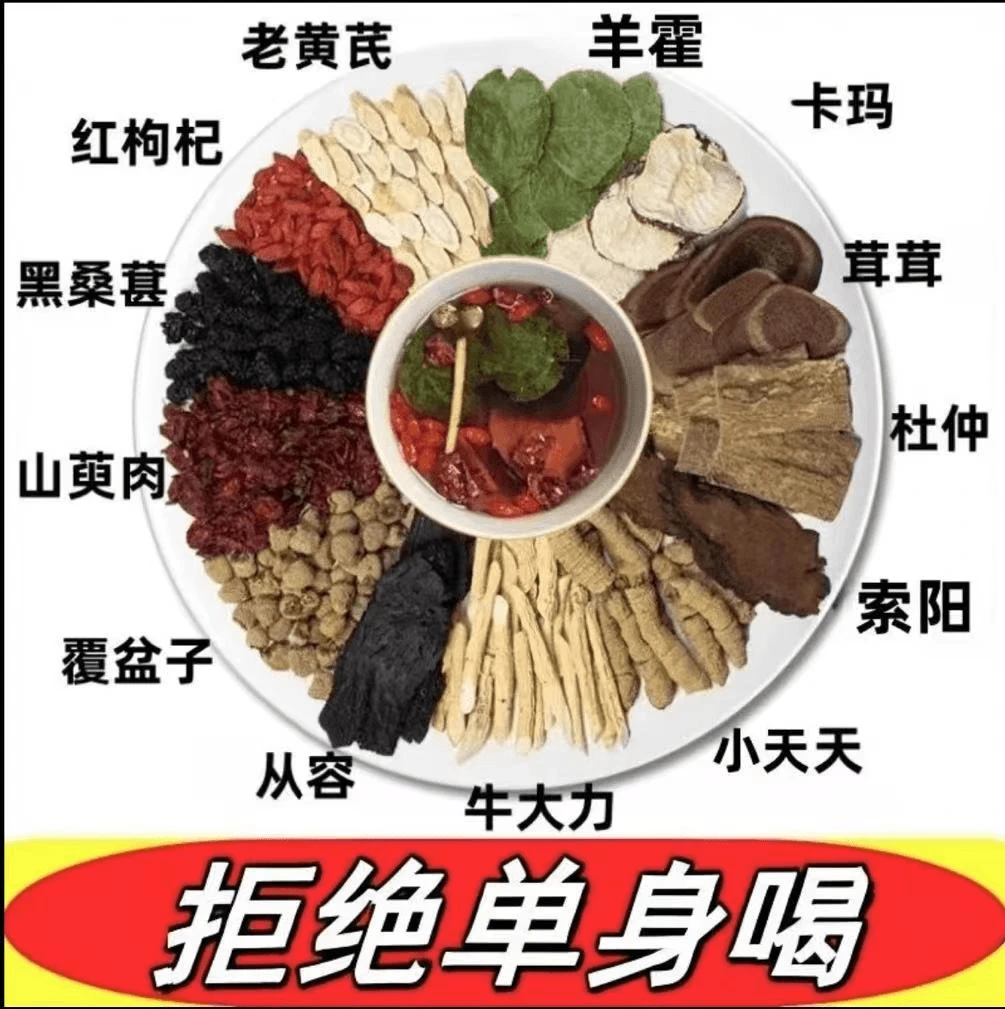 升级30g「霸王十三宝」十三种原材料泡水泡酒纯茶包