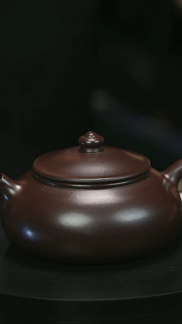茶壶紫砂好*子H1929陈春芬黑墩头寒江