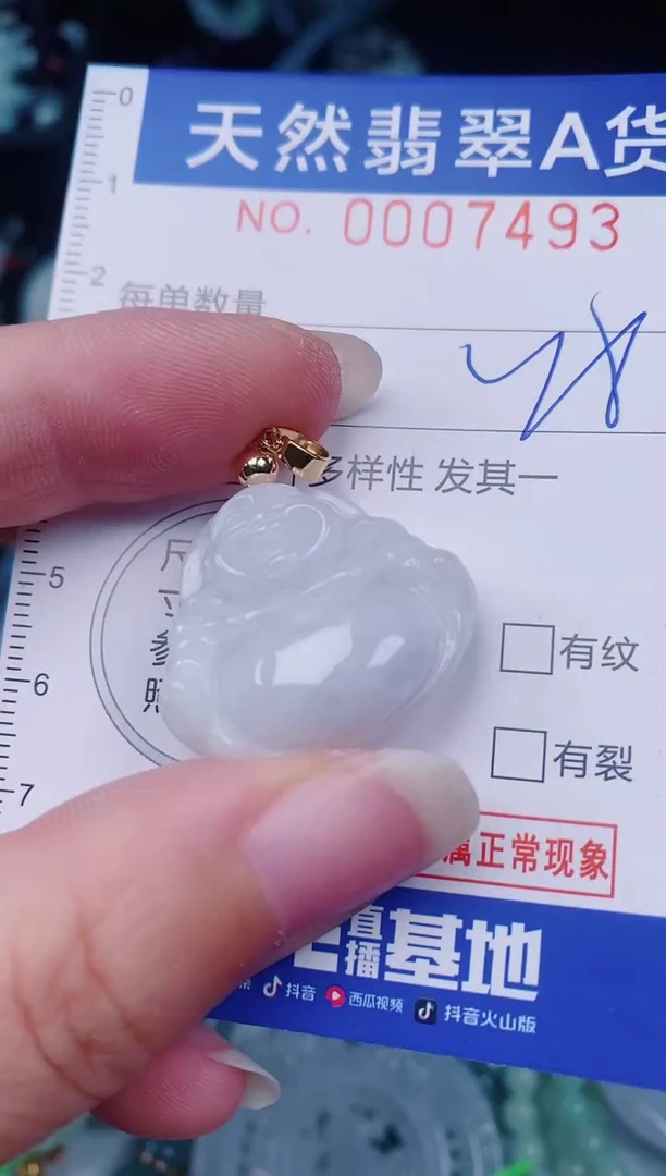颈饰未镶嵌翡翠00007493