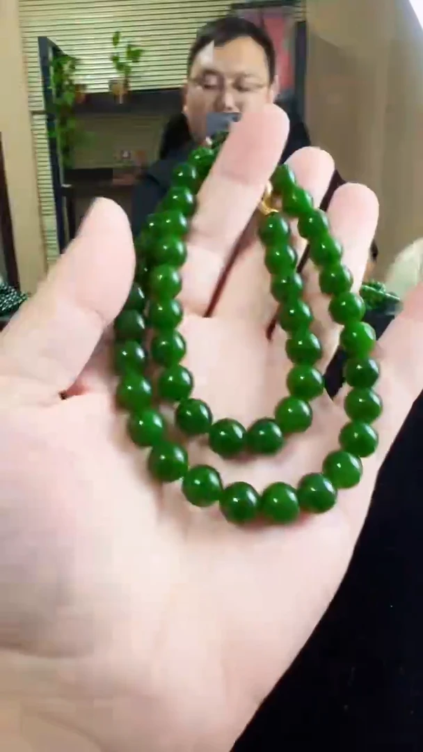 项链未镶嵌和田玉（碧玉）10