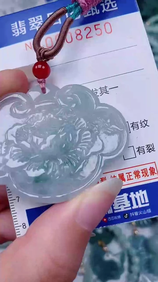 翡翠未镶嵌颈饰00008250