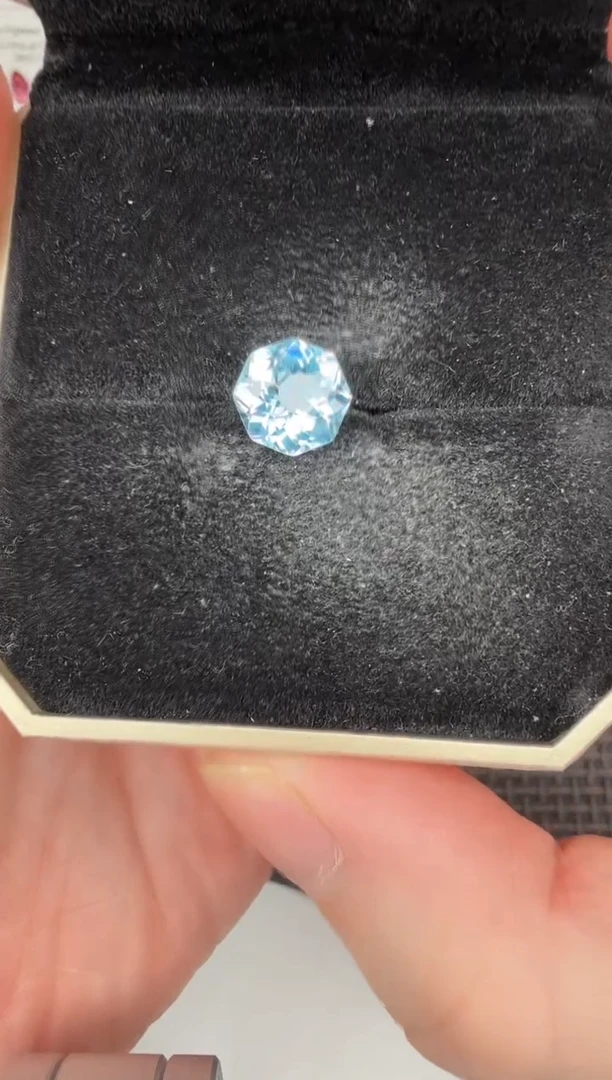 【闪购商品】托帕石裸石未镶嵌花切3ct-B012179