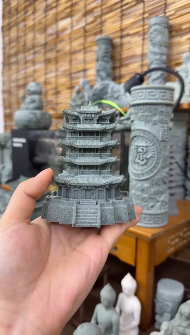 石材青砂石黄鹤楼