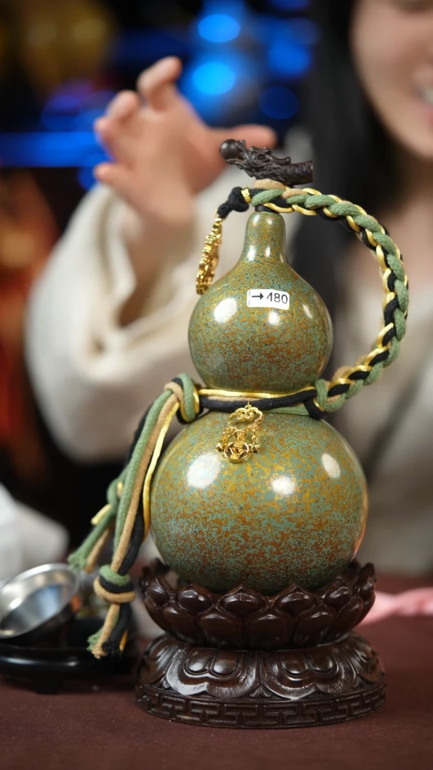 【闪购商品】480号500ml左右的非遗漆器酒葫芦