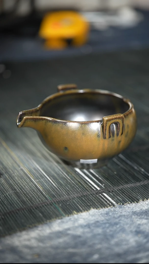 浪鬼家釉绘柴烧公道