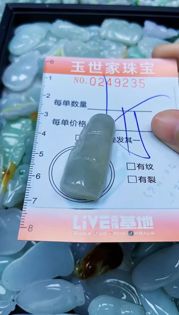 翡翠未镶嵌颈饰闪购0249235