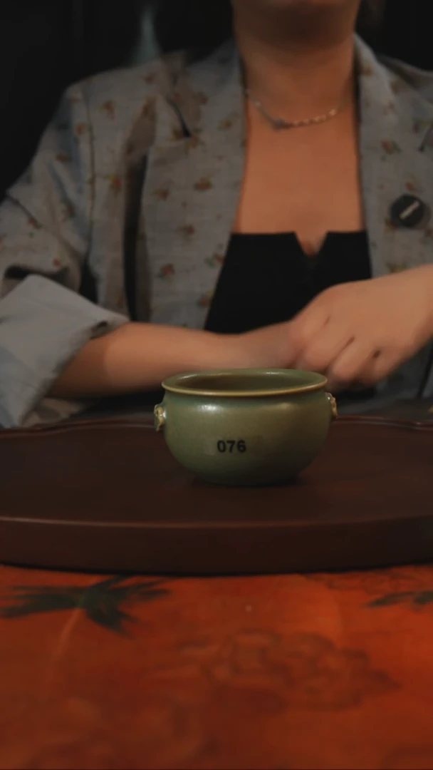 杯子柴烧076 汝州原产地原矿仿古老釉